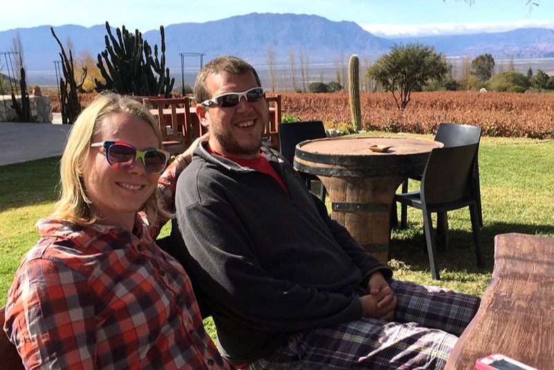 Ike Glinsmann and his partner
